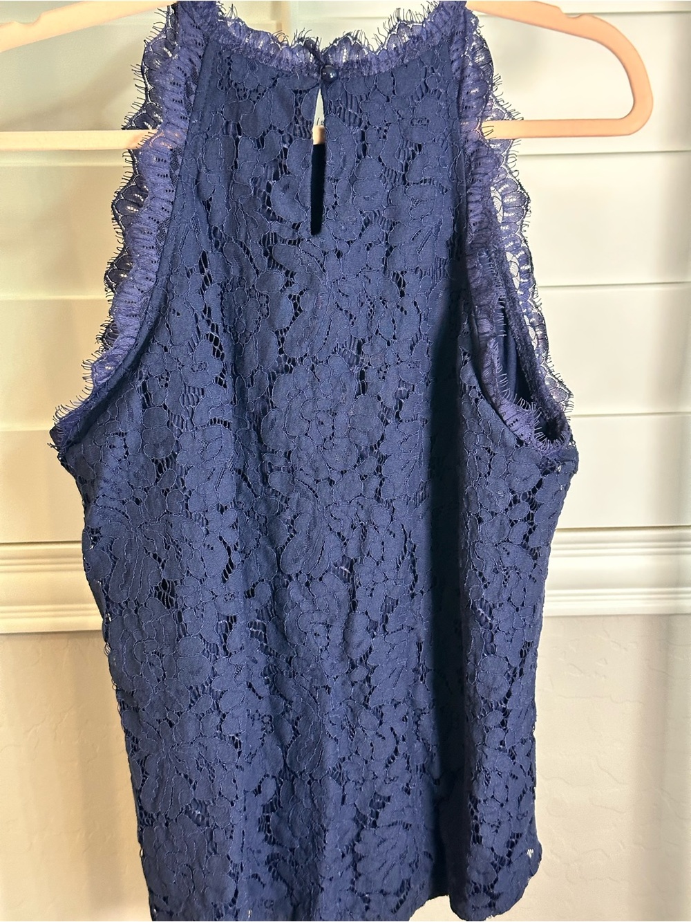 Blue Lace Halter - Picture 2 of 4
